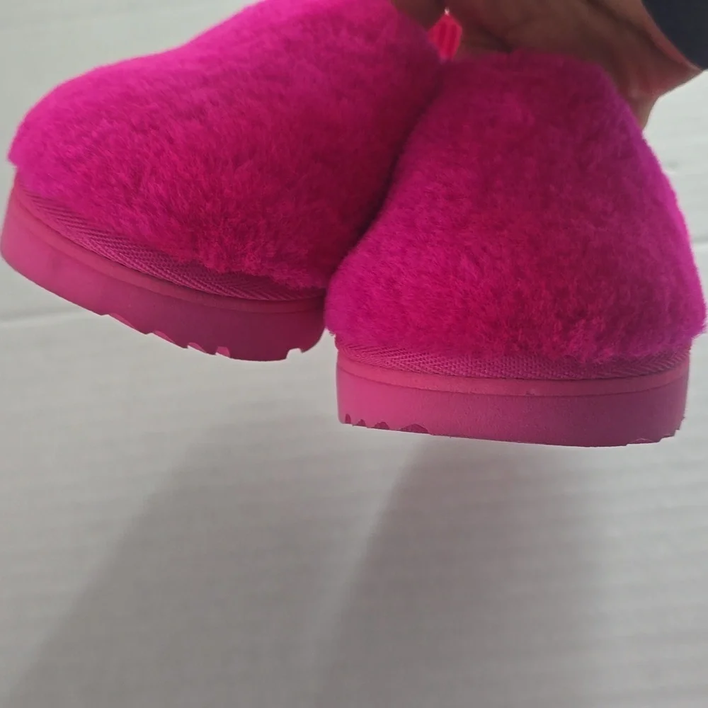 UGG Fluff Yeah Clog-  Toddler Girl's Pink Sz 6